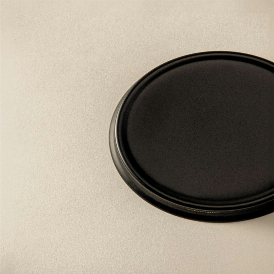 image 1 of Cosmic Soap Dish Holder with Durable Stainless Steel for Bathroom, Matt Black