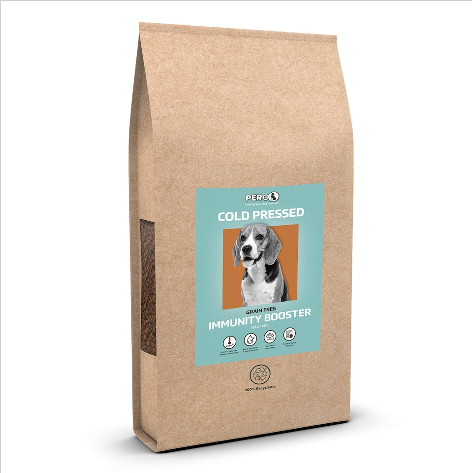 image 1 of Pero Cold Pressed Dog Food - Immunity Booster | Brown | 2kg | Turkey | 1