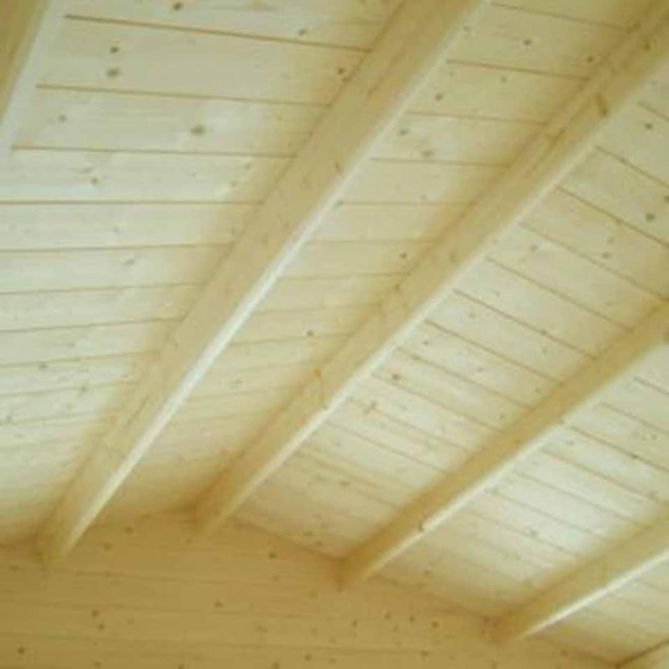 image 1 of Hale 28 mm Log Cabin 12 x 12 Feet Brown