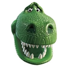 Rex the Dinosaur Toy Story Disney Cardboard Face Mask