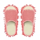 image 1 of Haven Mop Shoe High-Quality Microfiber Chenille Flexible & Elastic - Pink