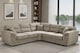 image 2 of Beige Chenille 2C2 Corner Sofa ELLIOT