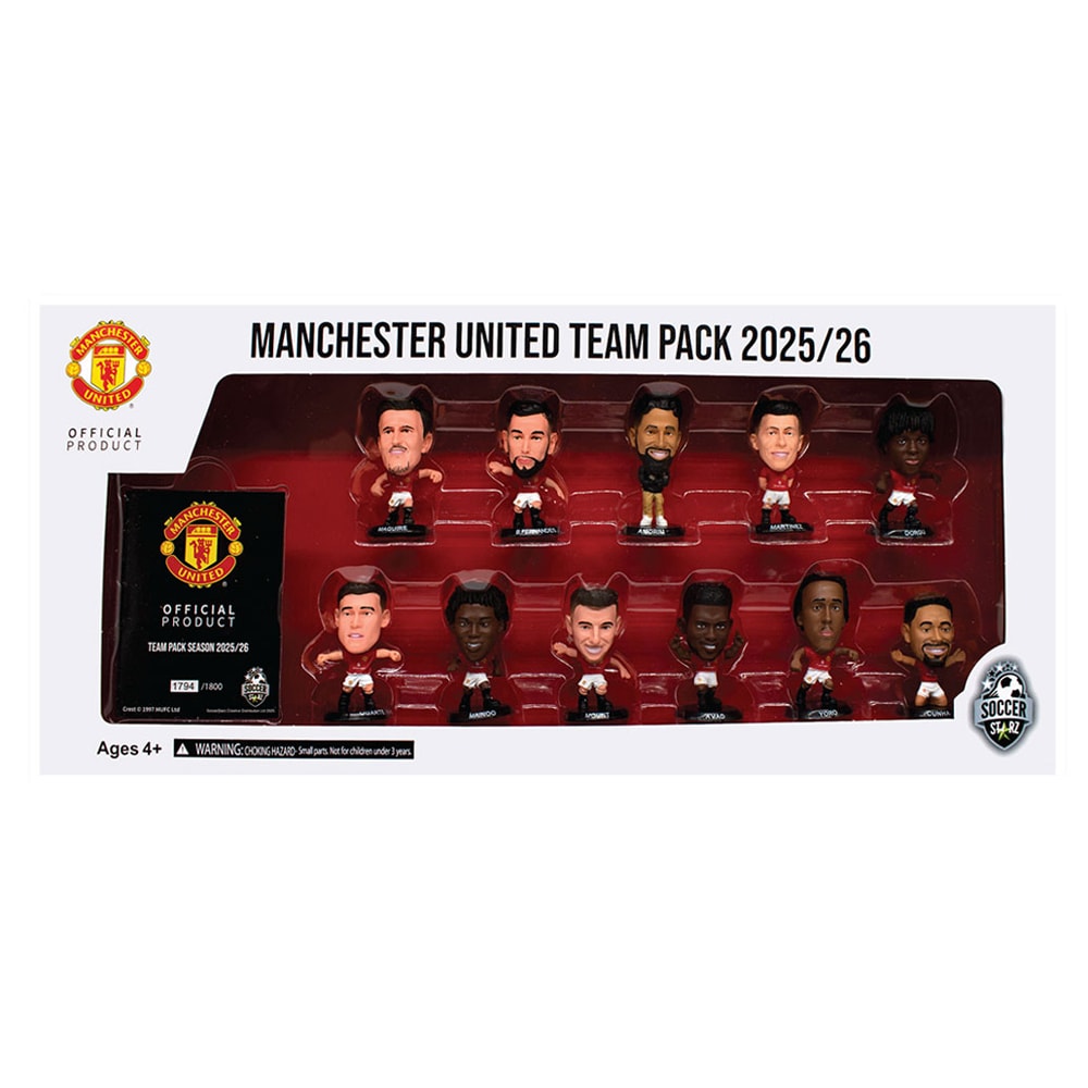 Manchester United FC Season 25-26 SoccerStarz Football Figurine