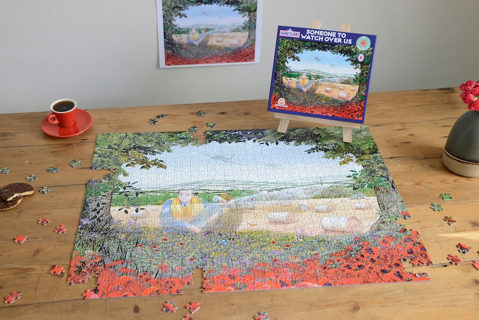 image 1 of Mike Jupp Someone to watch over us 1000 Piece Jigsaw Puzzle