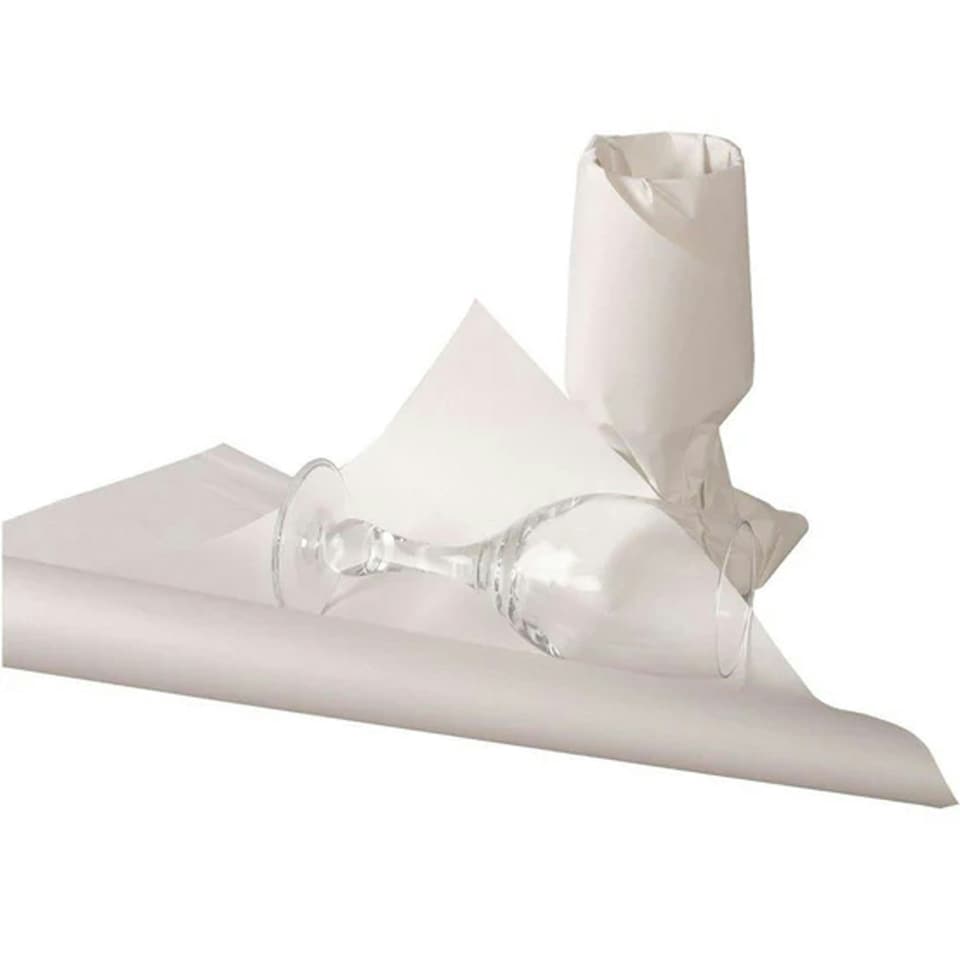 image 1 of 1000 Sheets of White Acid Free 18 x 28" Arts & Kraft Wrapping Packing Tissue Paper White
