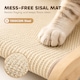 image 4 of PawHut 2 in 1 Sisal Cat Scratcher Bed Cat Scratching Board and Lounger