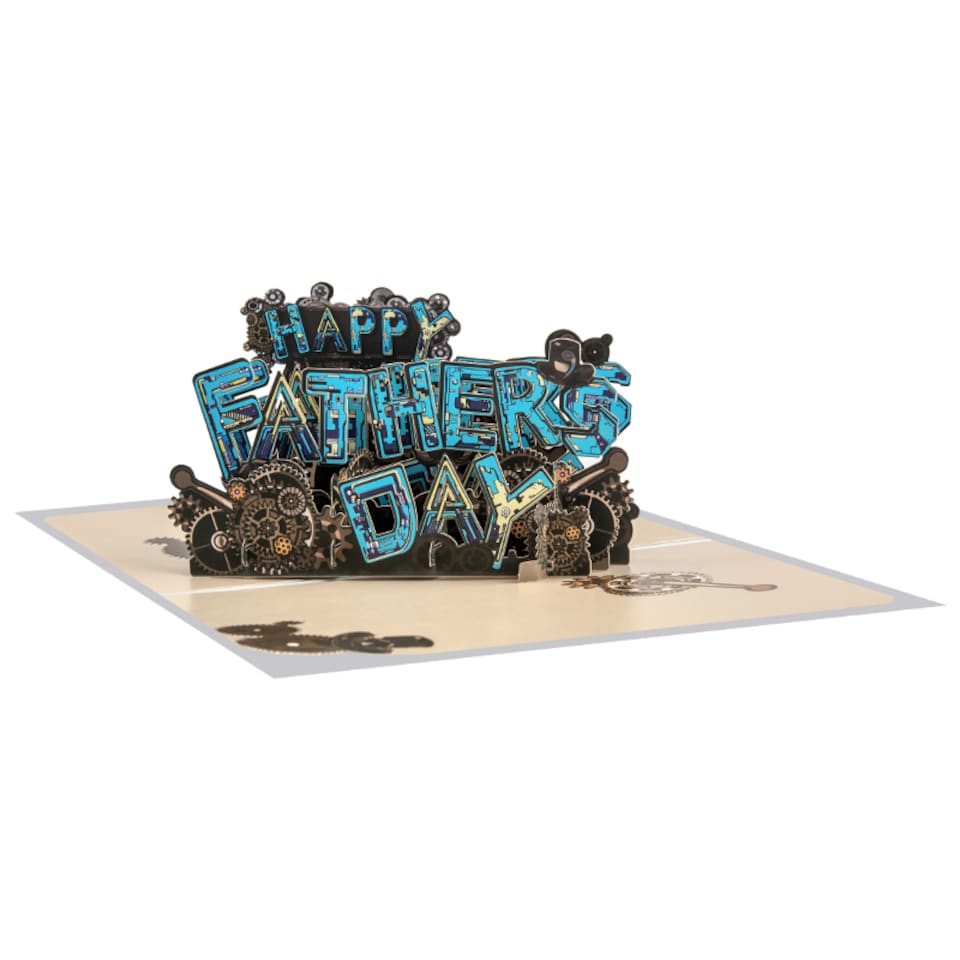 image 1 of Master of Tools Mechanical 3D Pop Up Father’s Day Card