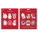 image 1 of 50 Gift Tags Foil Traditional & Glitter Cute Assorted