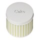 image 1 of Maison by Premier Green Candy Stripe Cake Tin