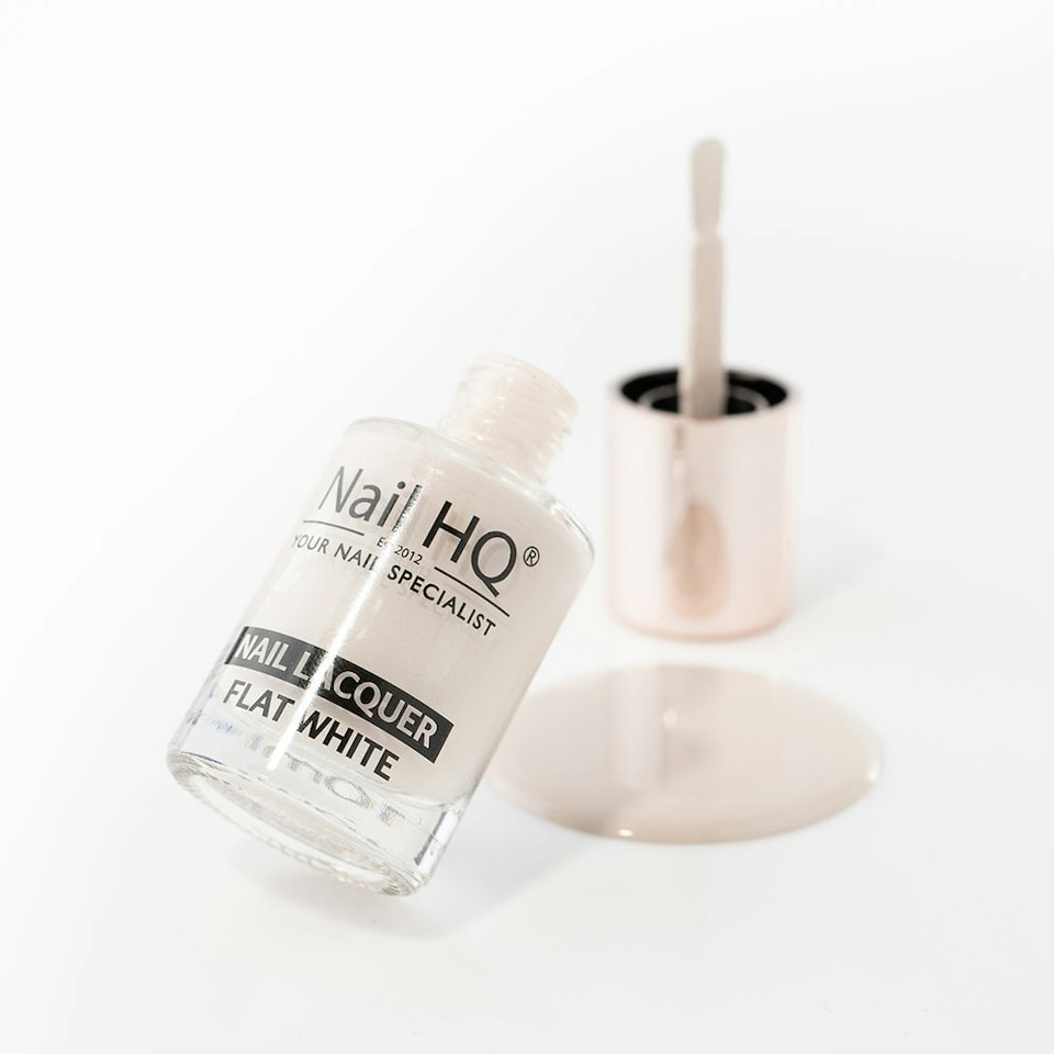 image 1 of Nail HQ Colour Flat White - 10ml