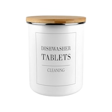 Minimalist Dishwasher Tablets Storage Tin