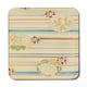 image 3 of 12 Piece Placemats And Coasters Set With Designer Artwork And Wood Backing