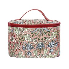 Signare Vanity Bag William Morris Hyacinth Pink