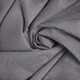 image 4 of Velvet Chenille Eyelet Curtains Ready Made Pair - 142cm x 137cm - Slate