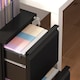image 9 of Vinsetto 2-Drawer Mobile Filing Cabinet, Steel Lockable File Cabinet for Letter, A4 and Legal Size, Pre-Assembled Body, Black