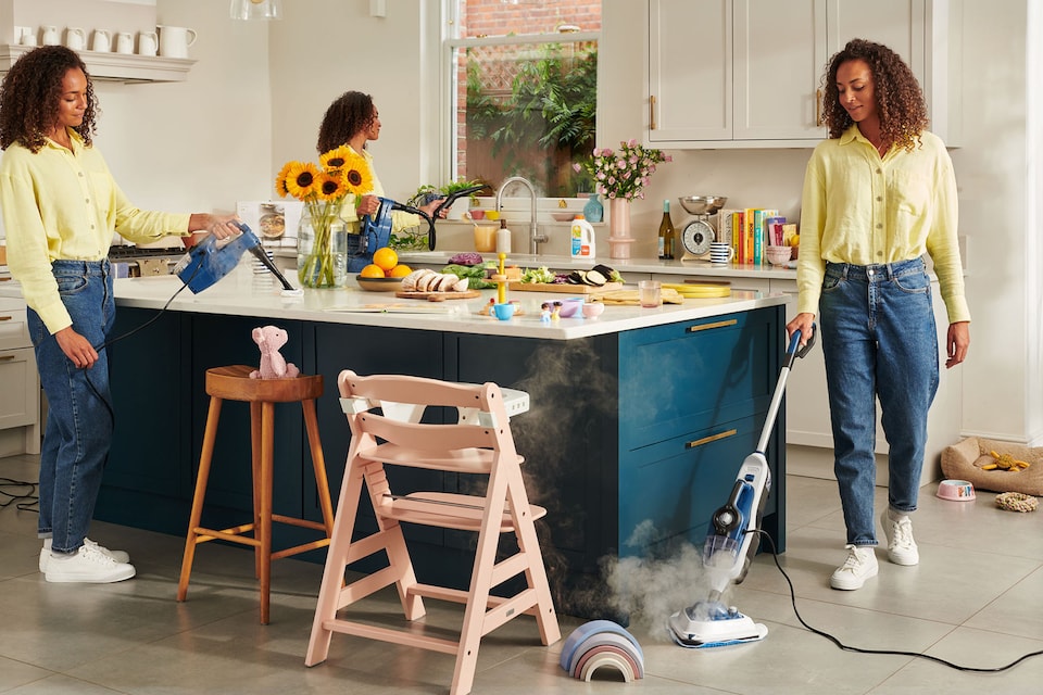 image 1 of VAX Steam Fresh Total Home Steam Cleaner Mop