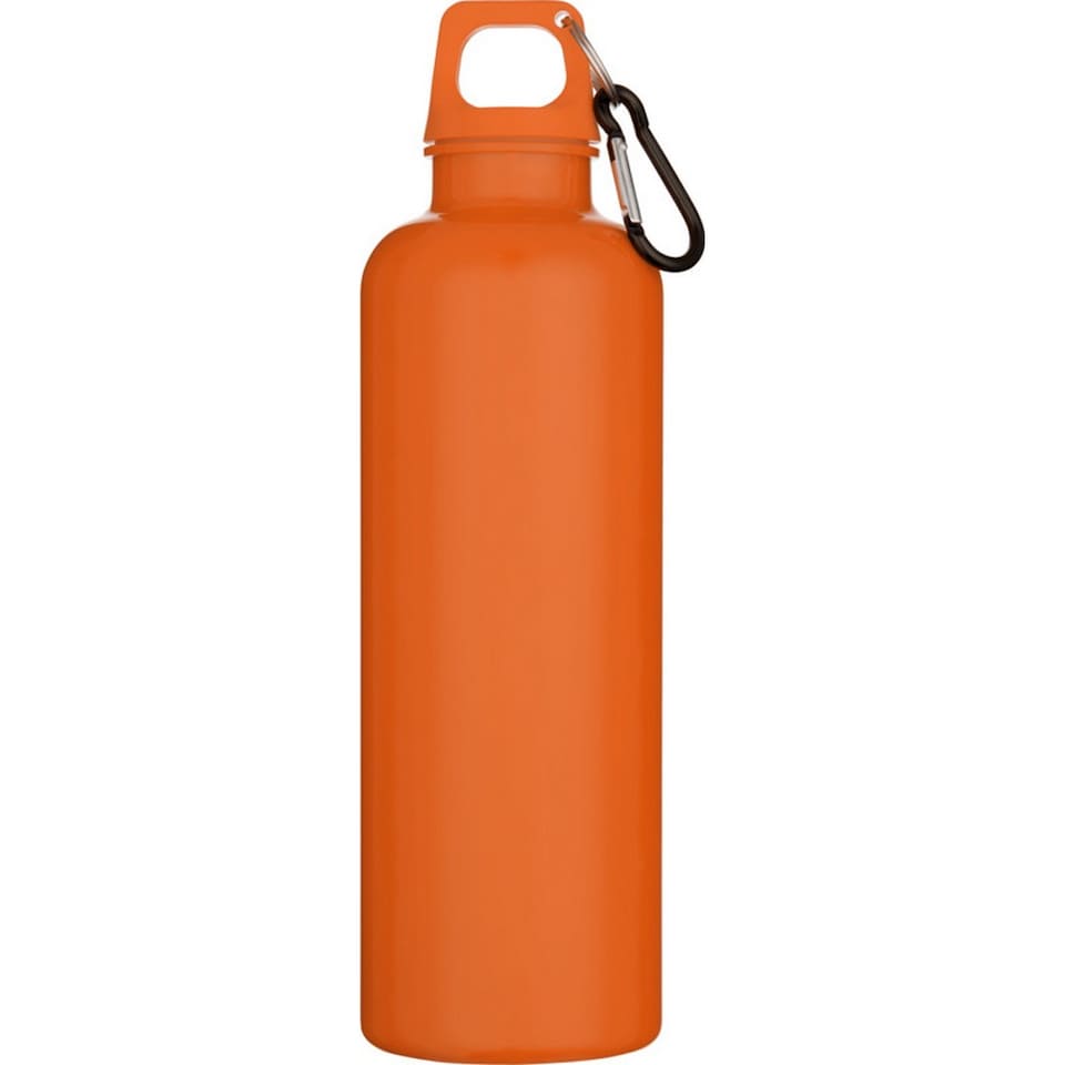 image 1 of Floso Oregon Plastic Carabiner Clip 750ml Water Bottle | Orange | Orange | 1