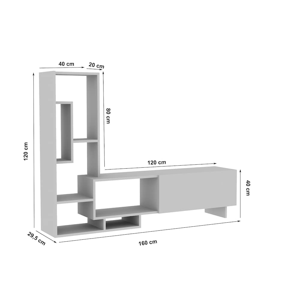 image 1 of Decorotika Pegai TV Unit for TVs up to 50 inch