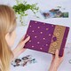 image 2 of Medium Sari Fabric Photo Album