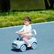 image 2 of AIYAPLAY Ride On Car Foot To Floor Sliding Car Push Along Car with Air Horn, Anti-Over-Backwards Design, for Toddler from 18 to 36 Months - Light Blue