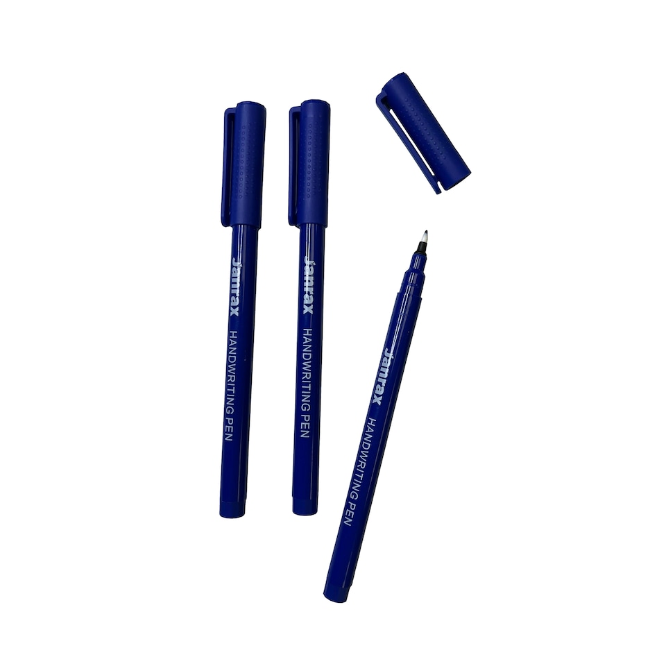 image 1 of Pack of 144 Blue Handwriting Pens by Janrax