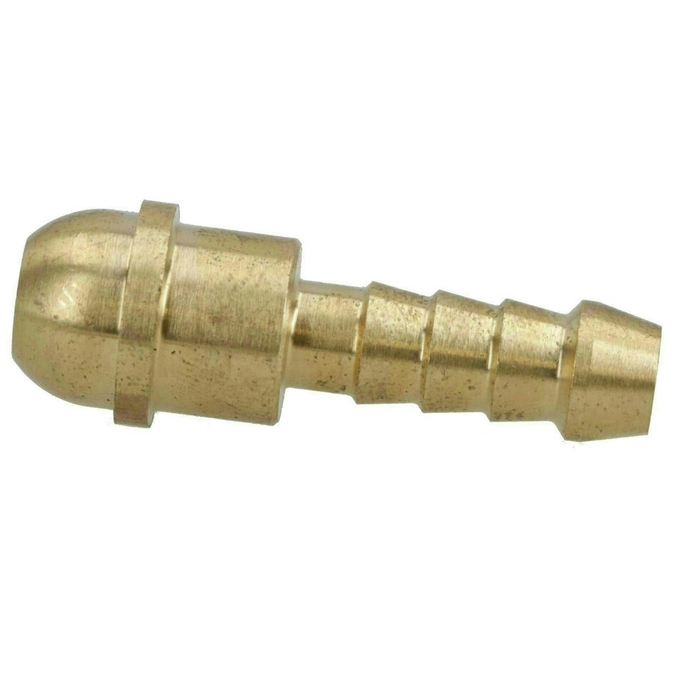 image 1 of Welding Gas Hose Connector 5/16 Hose Tail with 3/8 BSP Left Handed Thread 1pc