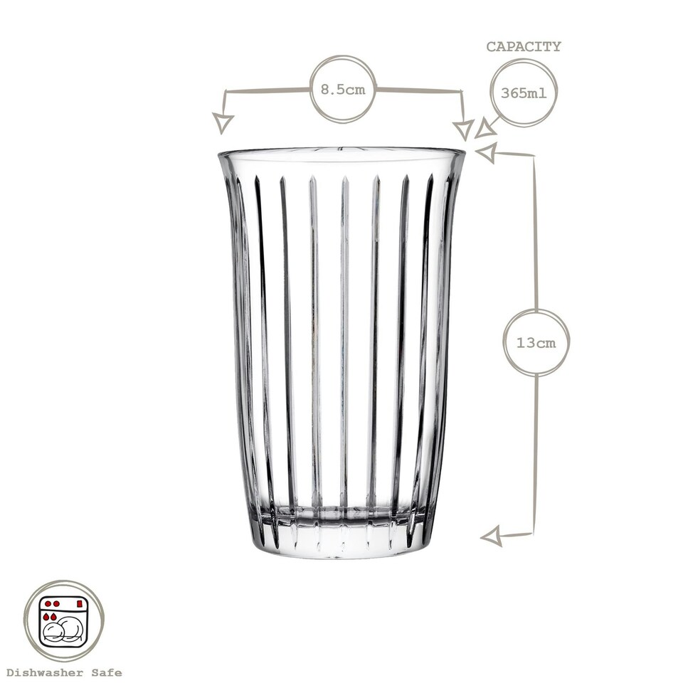 image 1 of Pasabahce Joy Highball Glasses - 365ml - Pack of 12