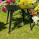 image 3 of Garden Bar Table - Metal - L80 x W50 x H76 cm - Black | Black