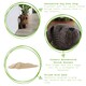 image 2 of Nicola Spring Milo the Dog Door Stop - 19 x 26.5cm - Brown