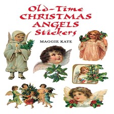 Old-Time Christmas Angels Stickers by KATE - Dover Stickers