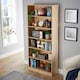 image 2 of Bookcase Display Shelf Freestanding Book Storage Unit Home Living Room Furniture | Brown