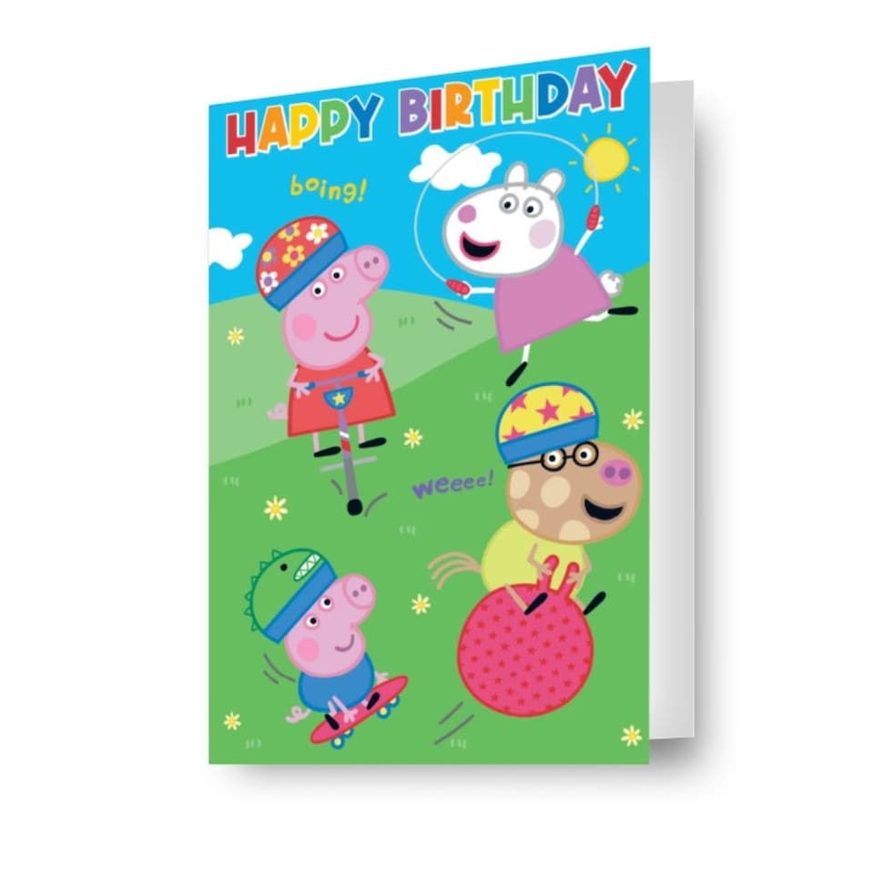 image 1 of PEPPA PIG LENTICULAR 3D-EFFECT CARD