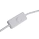 image 6 of First Choice Lighting Set of 2 Ripple 29cm White Lamps White | White
