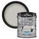 image 2 of Crown Matt Emulsion Grey Putty 5L