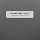 image 4 of HOMCOM Set of 2 Barstools with Petal Backrest for Kitchen Island Grey Grey