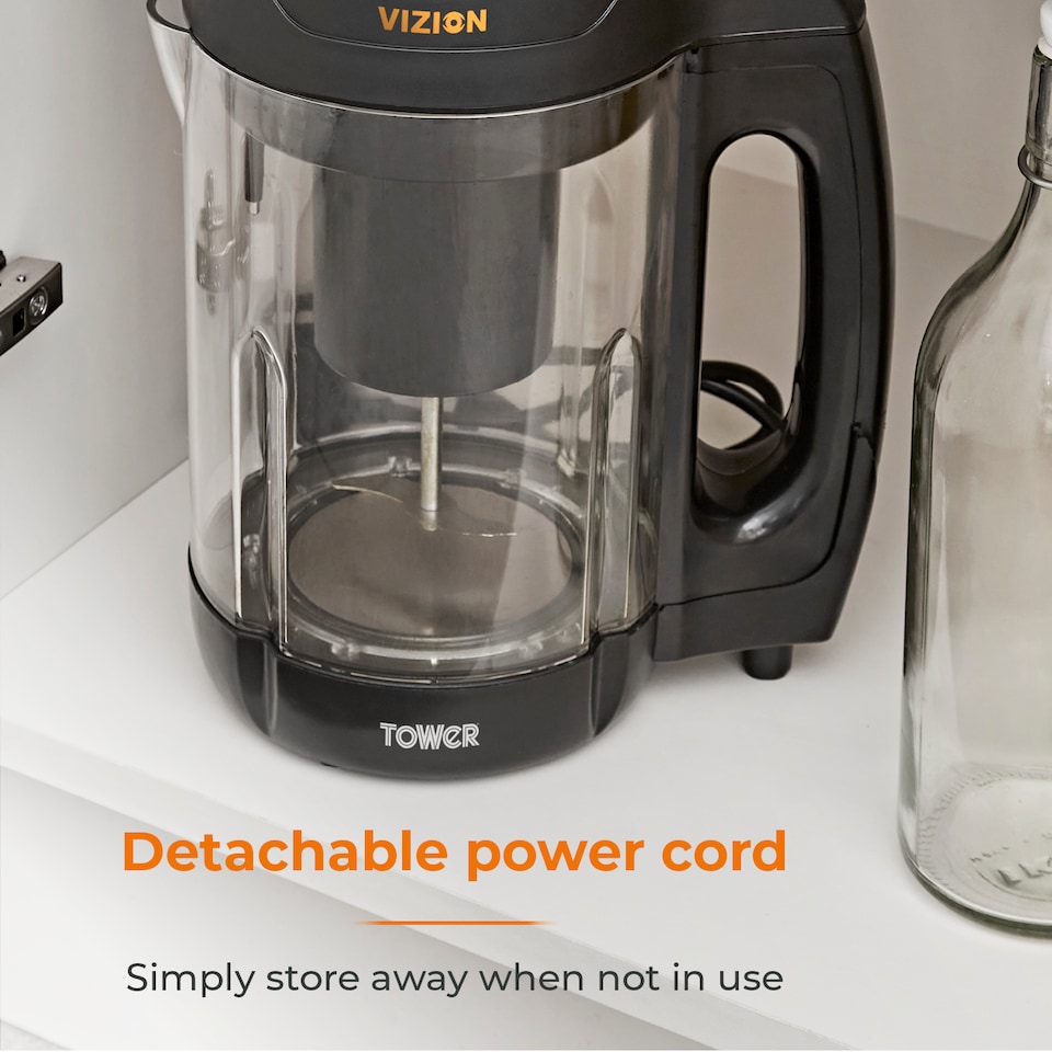 image 1 of 1.6L Vizion Soup Maker Transparent