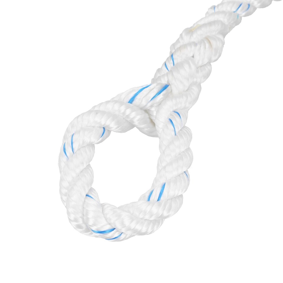 image 1 of 4 Pack Spliced Polyester Mooring Line 10mm x 10m Boat Dock Line Rope Warp