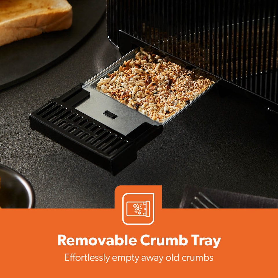 image 1 of GEEPAS 4 Slice Toaster | 1860W Black