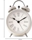 image 3 of Acctim Shefford Faux Bell Analogue Alarm Clock | Cream | Buttermilk