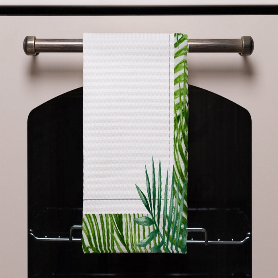 image 1 of Botanical Border (Kitchen Towel)