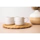 image 2 of Mikasa Mug Set White Stoneware 380ml Set of 2