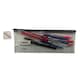 image 2 of Stationery Filled Blue Zip 13x5" Pencil Case