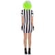 image 3 of Beetlejuice Halloween Costume Dress - Black/White - L | Multi | L