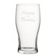 image 1 of Personalised Birthday Dad Engraved Tulip Pint Glass