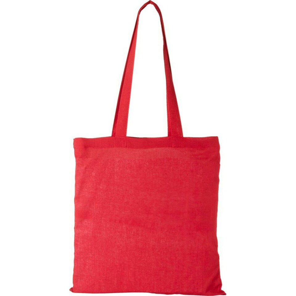 image 1 of Bullet Carolina Cotton Tote - Red - 38 x 42 cm Red