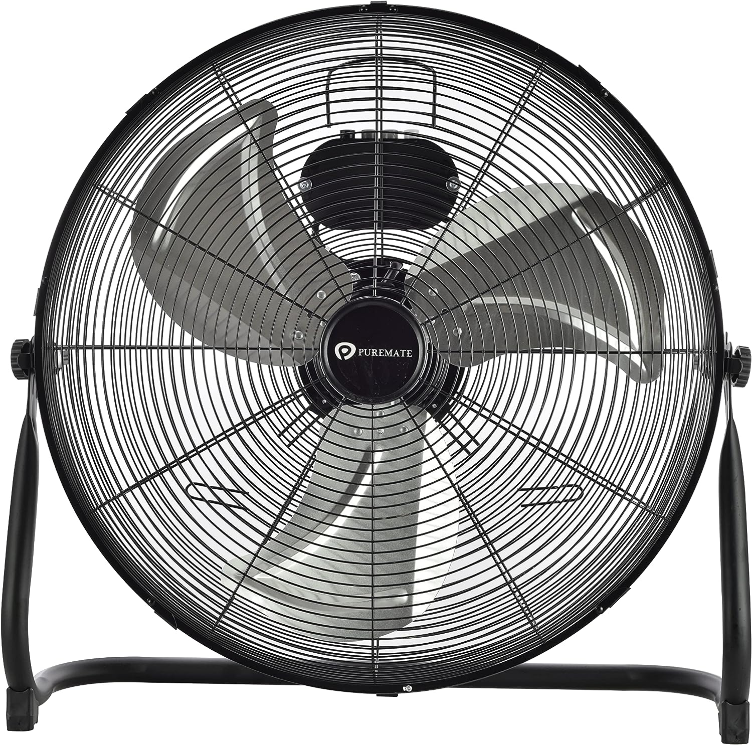 PureMate 20-Inch High-Velocity Chrome Floor Fan