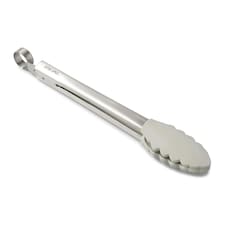 Zeal Silicone Cooking Tongs, 25cm, French Grey