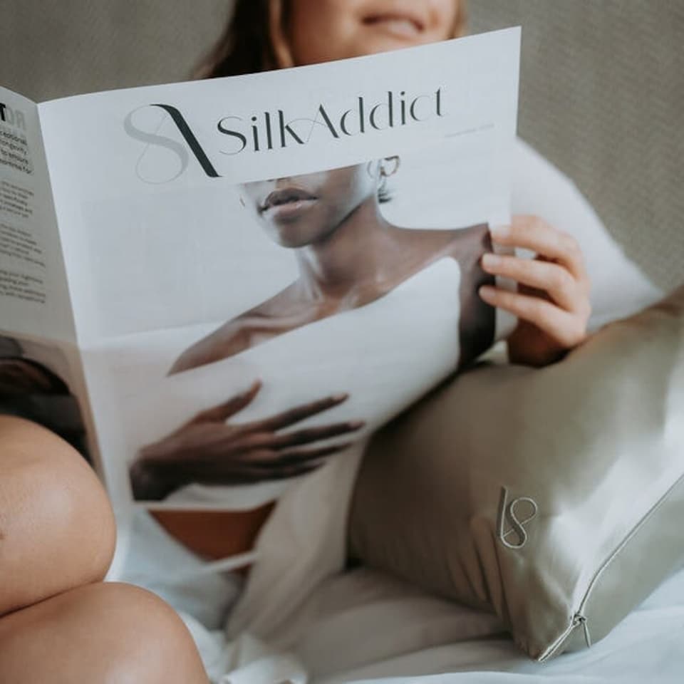 image 1 of Silk Addict 100% Mulberry Silk Pillowcase Twinpack – Olive Green | Green | 2