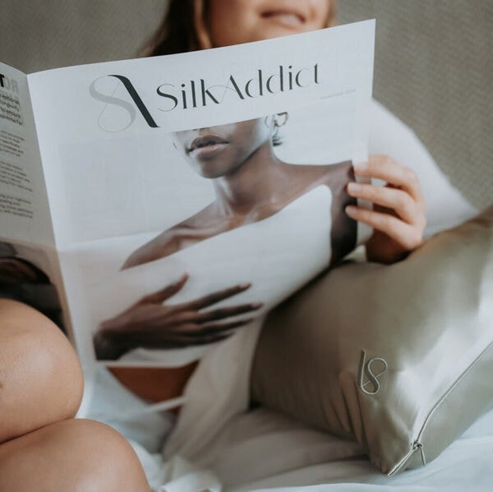 image 1 of Silk Addict 100% Mulberry Silk Pillowcase Twinpack – Olive Green | Green | 2