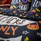 image 4 of Catherine Lansfield Halloween Trick or Treat Reversible Duvet Cover Set Black Black | Single